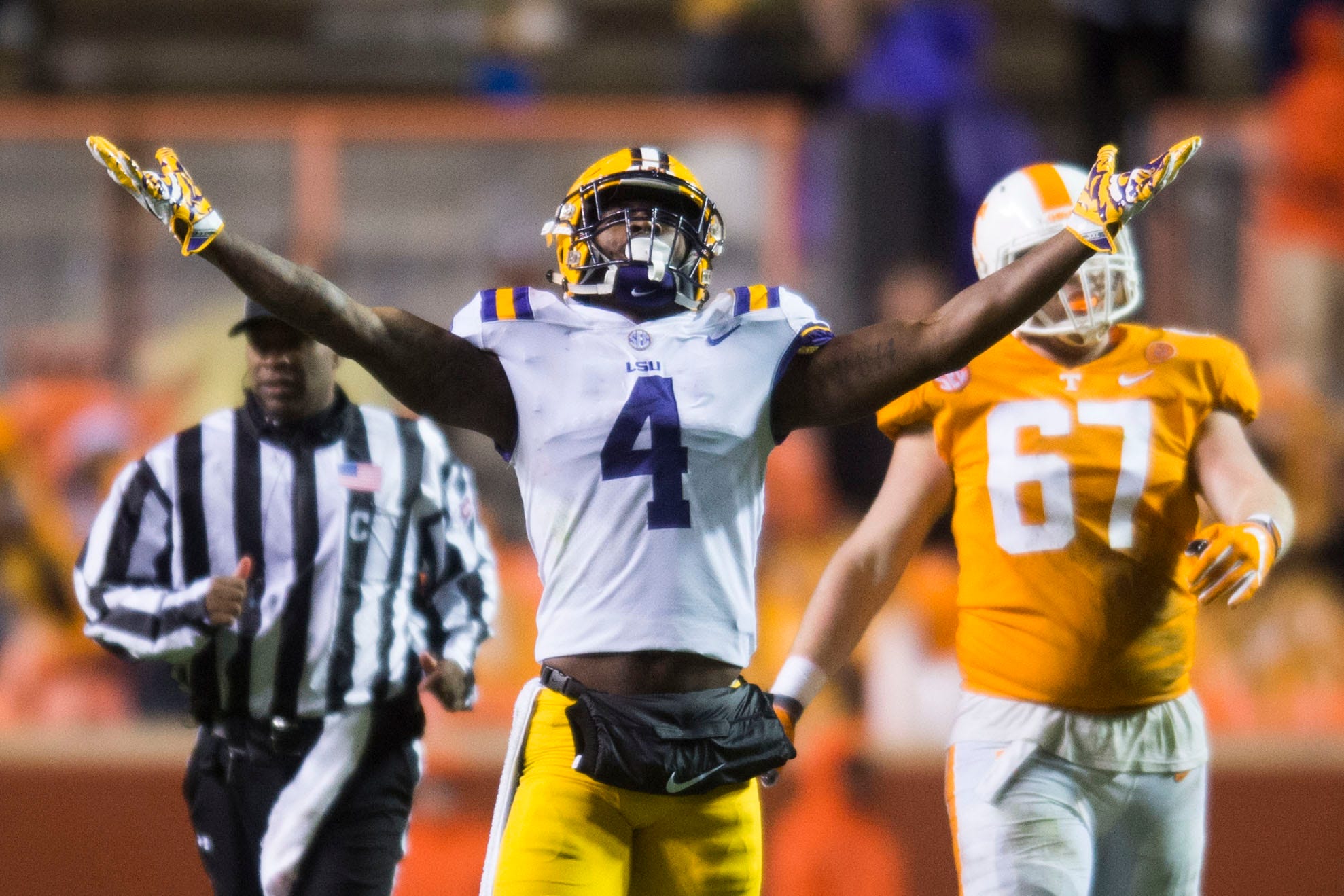 lsu football 18 jersey tradition